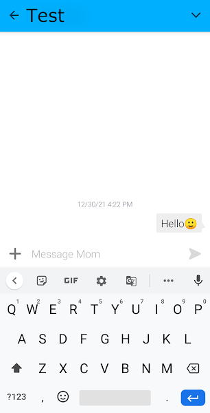 SMS sent successfully via Textra