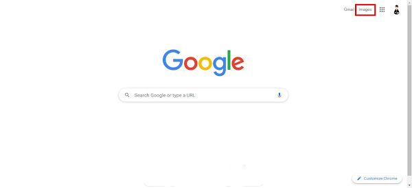 Selecting Images on Google for reverse image search