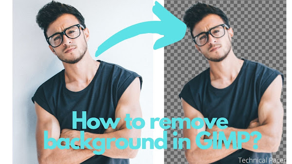 How to remove background in GIMP and make it transparent