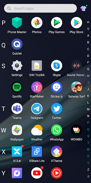 Android App Drawer