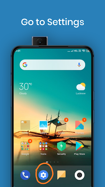 Android Settings screen